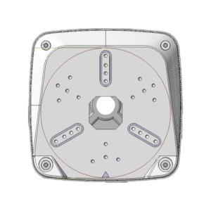 CBOX-HQ128 CAJA DE CONEXIONES INCLINADA 11G PARA CAMARAS IP