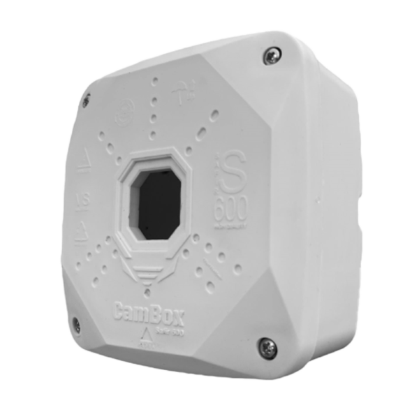 CBOX-S600 ADAPTADOR DE PARED PARA DOMOS IP PLASTICO