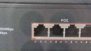 IPV-W04G10GB SWITCH GIGABYTE 4 PUERTOS 1 UPLINK PA 8517.62.17