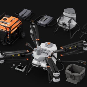 KIT AGRAS T100 2 BATERIAS 2 GENERADORES 2 CARGADOR DE BATERIAS 2 BATERIAS DE CONTROL 2 TANQUES GRANULADO